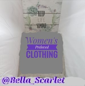 Women's Preloved Clothing